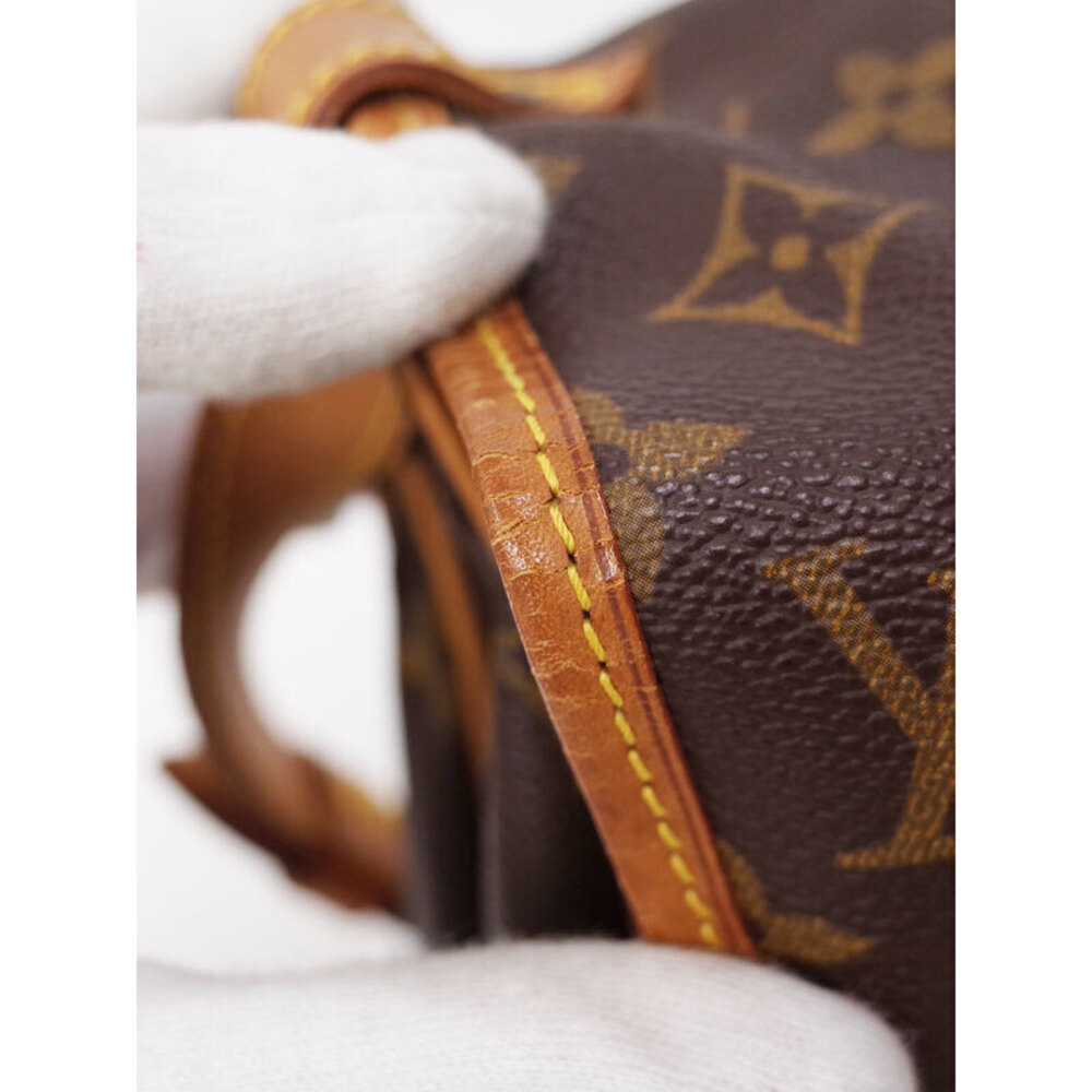 Louis Vuitton Leather Shoulder Brown Saumur Monogram Bag - Picture 7 of 8
